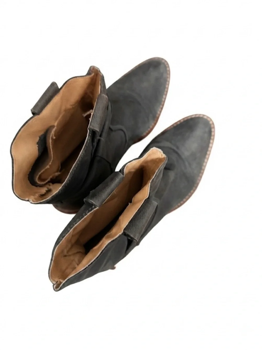 Apology Charcoal Western Ankle Boots – Women’s Size 6